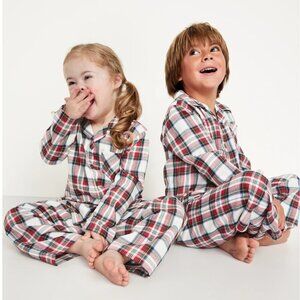 Toddler Old Navy Christmas Plaid Pajama Set 4T